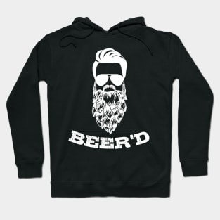 Mens Beerd Hop Beard Bearded Beer Drinkers Hoodie